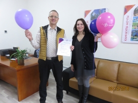 Вручение Благодарственного письма 2T Trade, inc